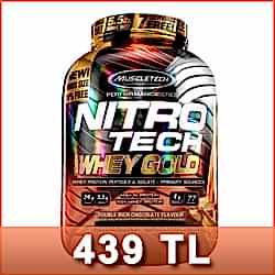 Muscletech Nitrotech %100 Whey Gold Protein 2500 Gr